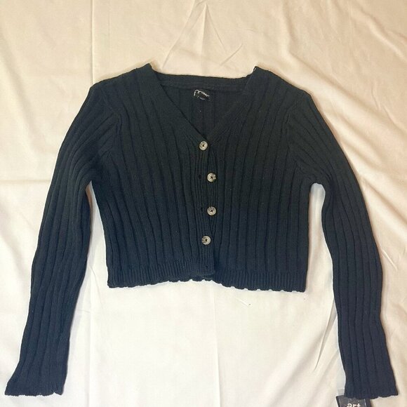 art class Other - art & class. Embroidered young girl sweater in black color size L (10/12).